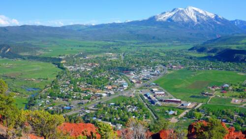 Mount Sopris from Red Hill peak